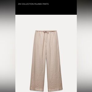 ZW Collection Pajama Pants in Beige